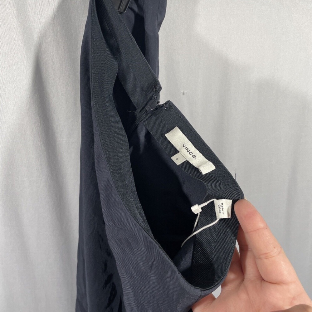 NWT $285 Vince [ 6 ] Wrap Midi Asymmetrical Skirt in Coastal‎ Blue - Picture 14 of 14